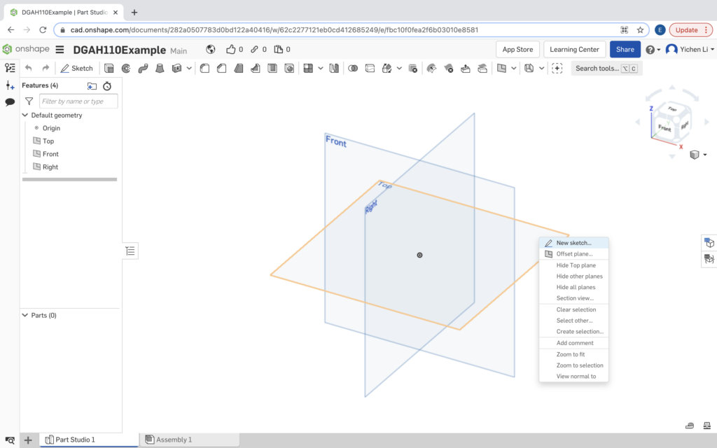 3D Sketching incontext wire rope  Onshape