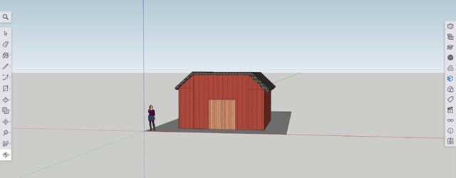 Picture of the final barn